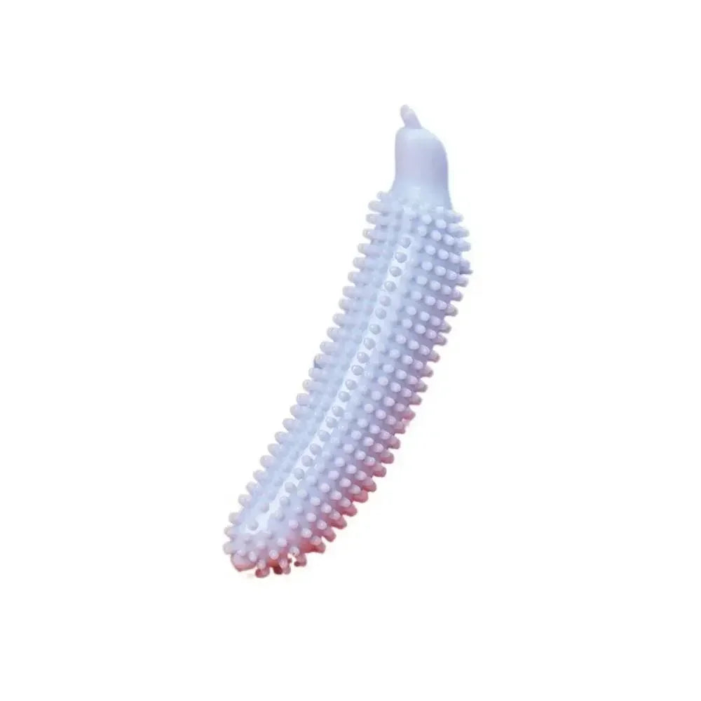 Dog Teeth Grinding Stick Cucumber Shape TPE Chew Toy