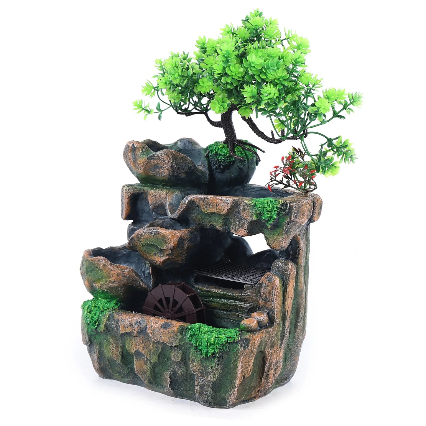 Indoor Desktop Fountain With LED Color Changing Lights