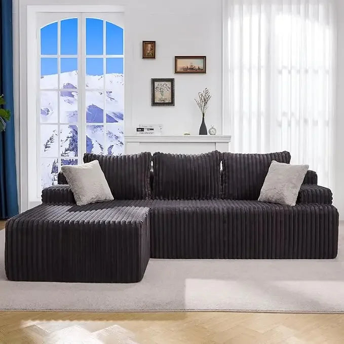 Cloud Modular L Shaped Sectional Sofa With Memory Foam