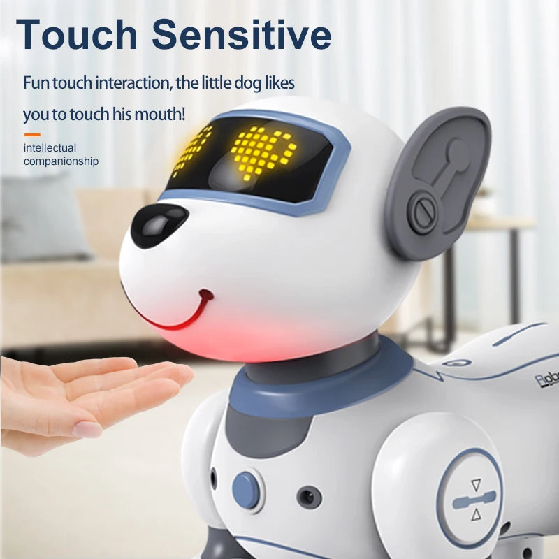Kelaton RC Robot Dog With Voice Command Programmable Touch-Sense Music