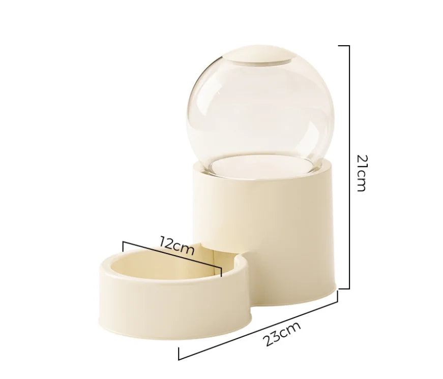 Automatic Pet Feeder and Water Dispenser for Cats and Dogs