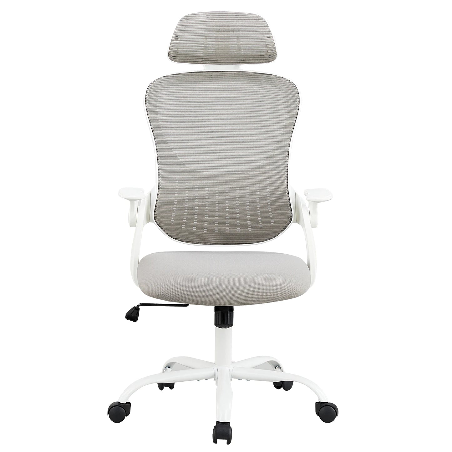 JHK Ergonomics Mesh Office Chair With Headrest And Lumbar Support