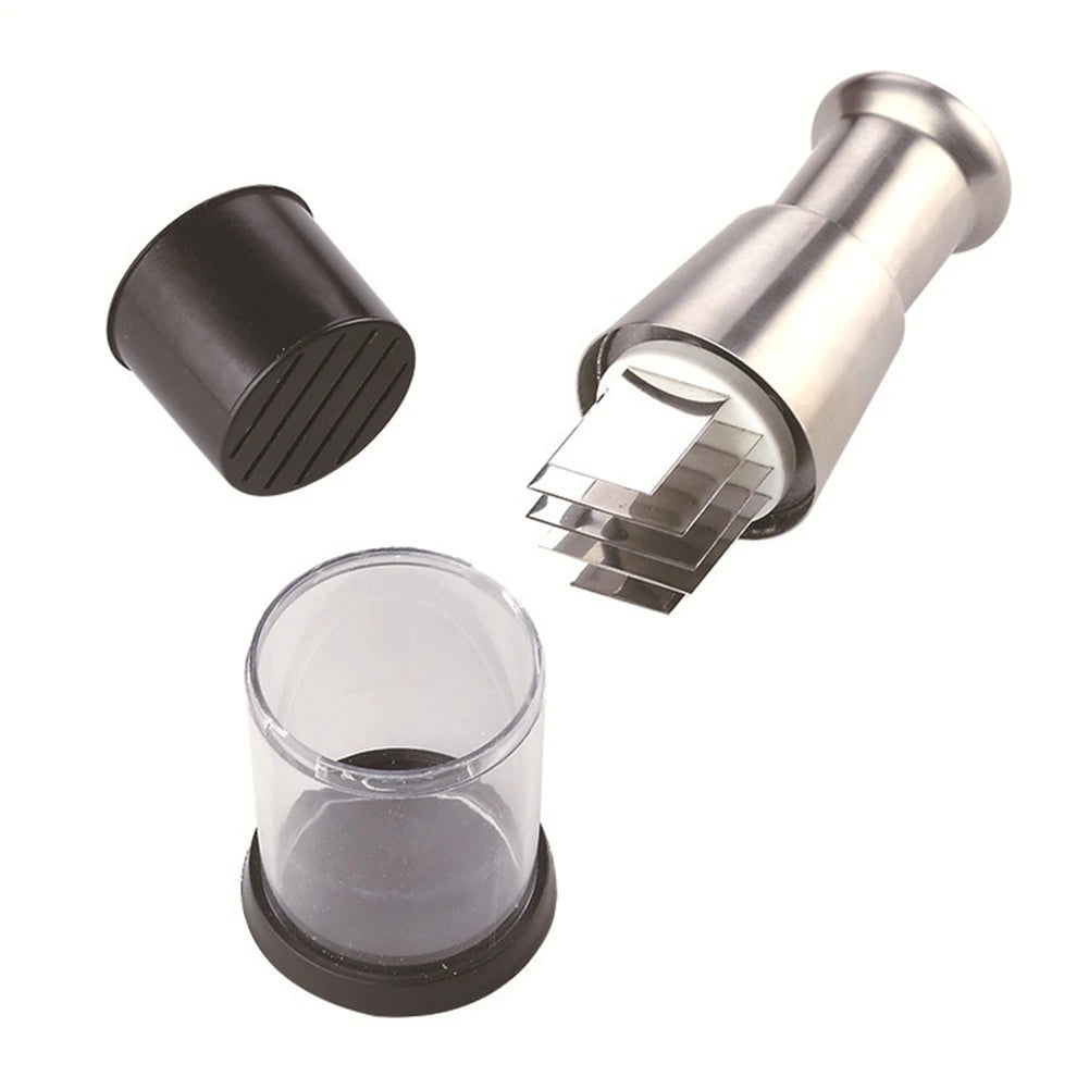 Stainless Steel Garlic Chopper Manual Press Garlic Crusher Kitchen Food Processor Vegetable Slicer For Garlic Onion Peppers Herb
