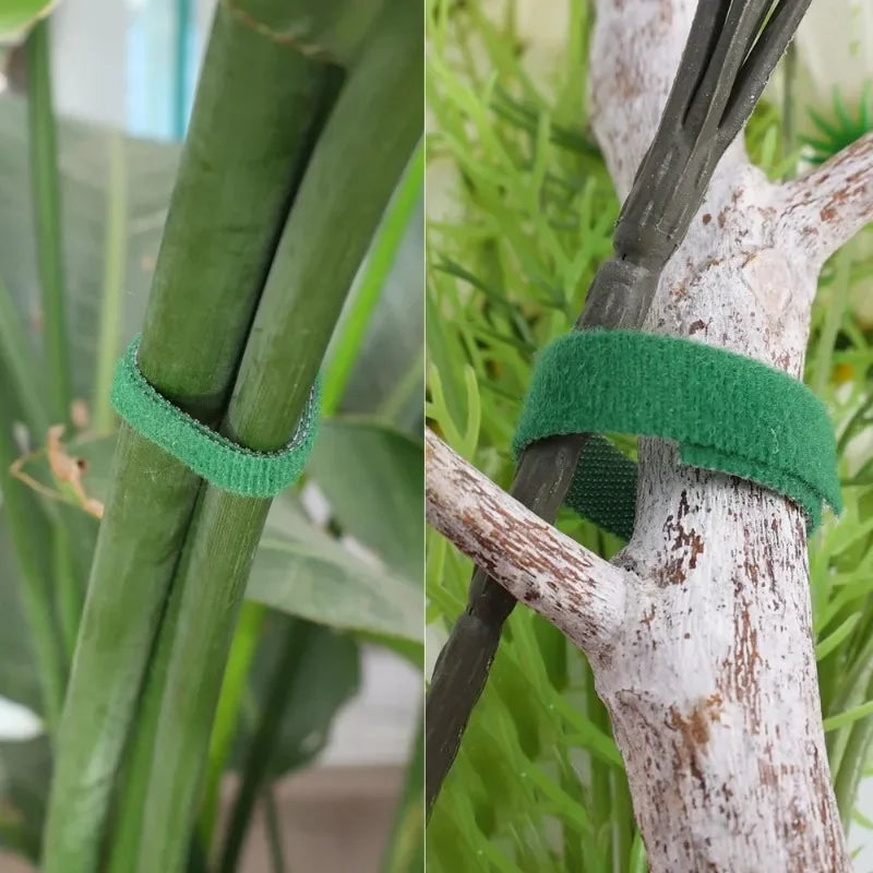 Self Adhesive Plant Nylon Cable Tie For Garden Plant Support