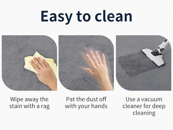 Carpet For Floor 2cm Thick Memory Foam Playpen Mat With Non-slip Bottom For Living Room Soft Velvet Minimalist Carpet Kids Rugs