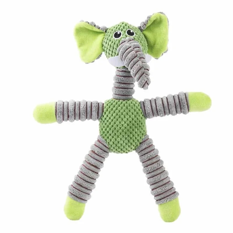 Plush Dog Toy for Puppies and Small Dogs Teething Toy