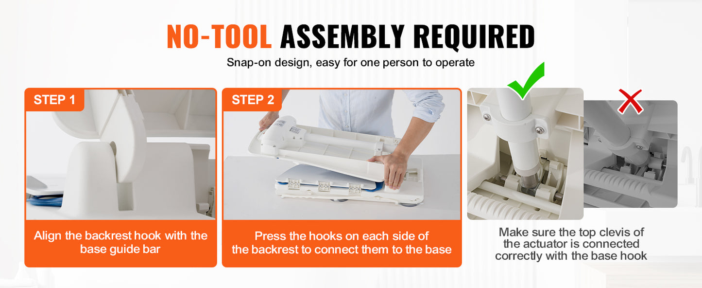 SucceBuy Electric Chair Lift For Seniors Height Adjustable 310 Lbs